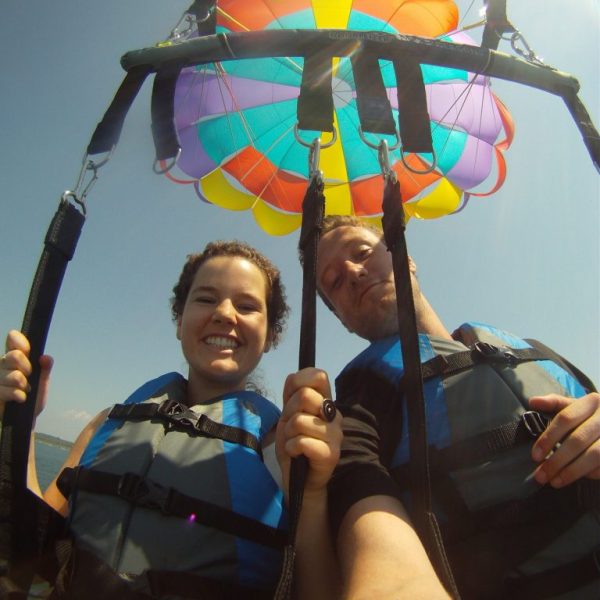 a group of people posing for the camera