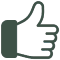 thumbs-up(2) icon